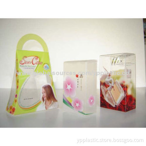 PET Custom Folding Boxes, customized sizes and prints available, 15 years manufacturer
